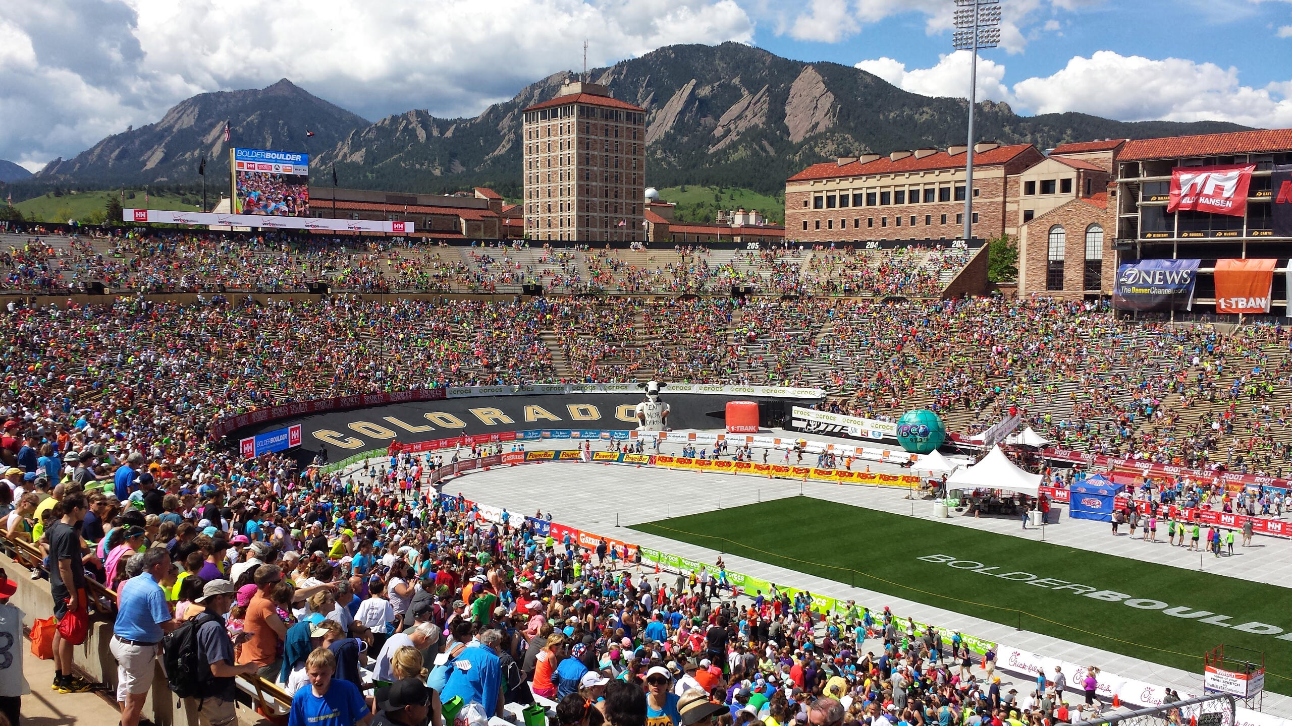 ボールダーの夏の風物詩「ボルダーボールダー10ｋレース」